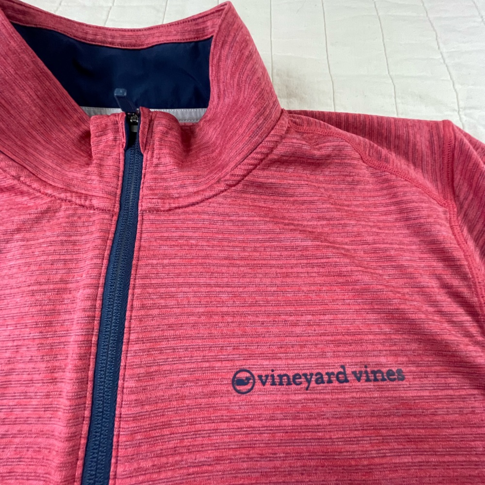 Vineyard Vines Coral Performance Pullover Xxl - image 4
